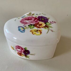 jubilee fine bone china england Trinket Box